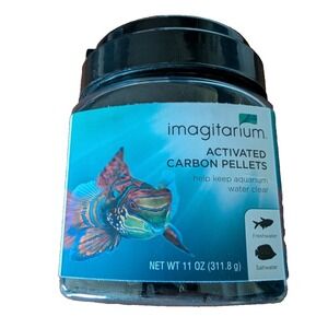 Activated Carbon Pellets Aquarium Filtration Fresh or Salt Water Aquariums 11 oz